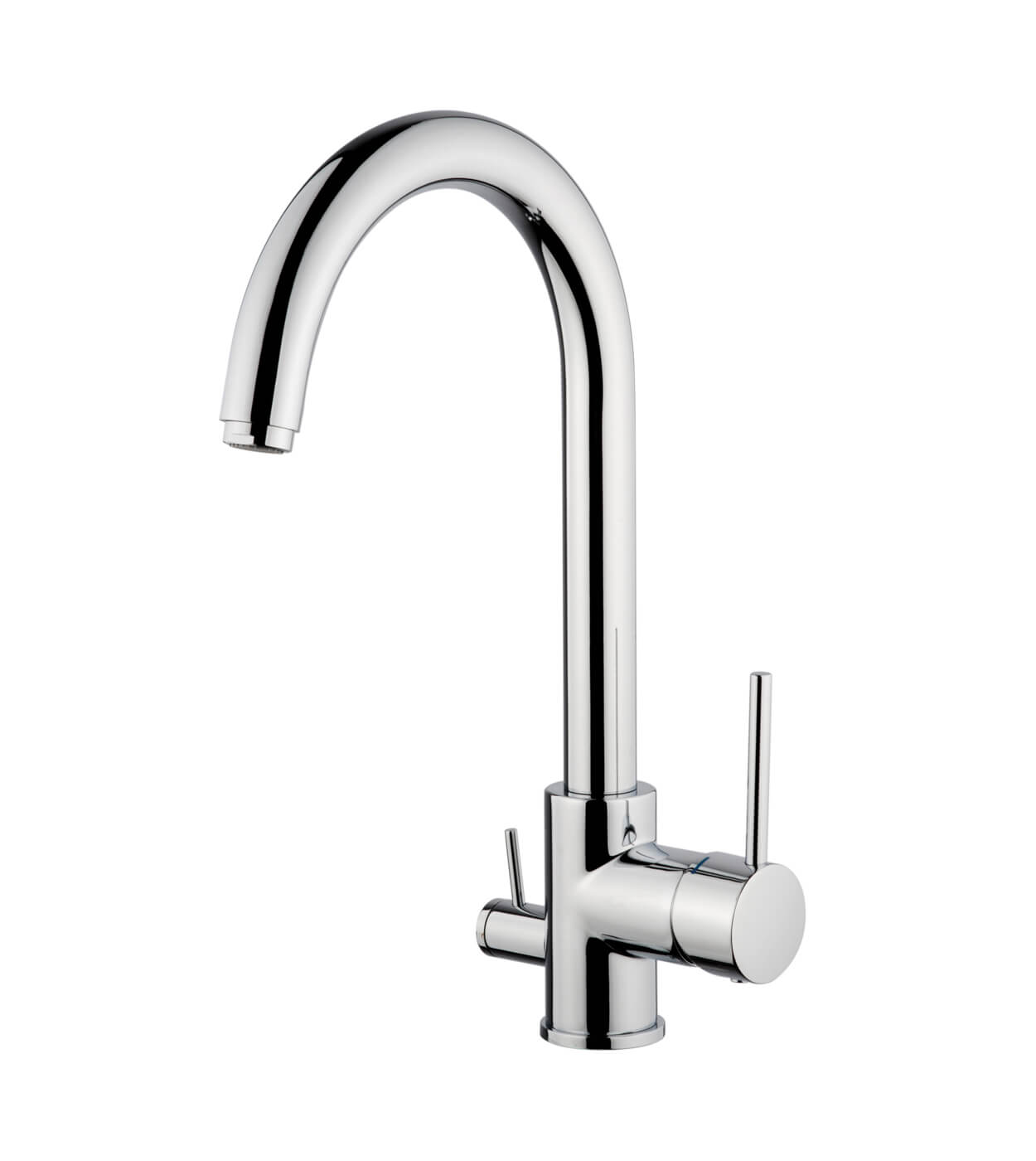 Кухонный смеситель Emmevi Piper 45040ES, 3-ходовой для фильтра