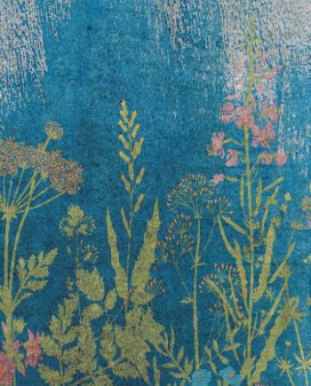 Крупноформатная декоративная плита с рисунком ABK Wide&Style Botanical B, 120x280 см, 6 мм, матовая