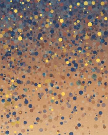 Крупноформатная декоративная плита с рисунком ABK Wide&Style Confetti Blue A, 120x280 см, 6 мм, матовая
