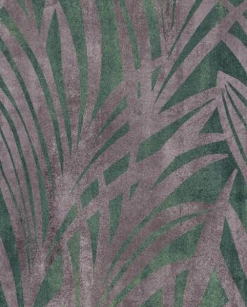 Крупноформатная декоративная плита с рисунком ABK Wide&Style Jungle Green, 160x320 см, 6 мм, матовая