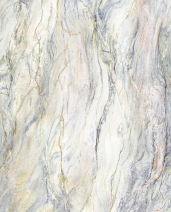 Крупноформатная керамогранитная плита под мрамор ABK Sensi Nuance Quarzite Fusion, 120x280 см, 6 мм, сатинированная структурированная 3D (soft 3D)