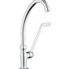 Кухонный кран Emmevi Decò Classic 12060 с поворотным изливом, хром, длинный рычаг Кухонный кран Emmevi Decò Classic 12060 с поворотным изливом