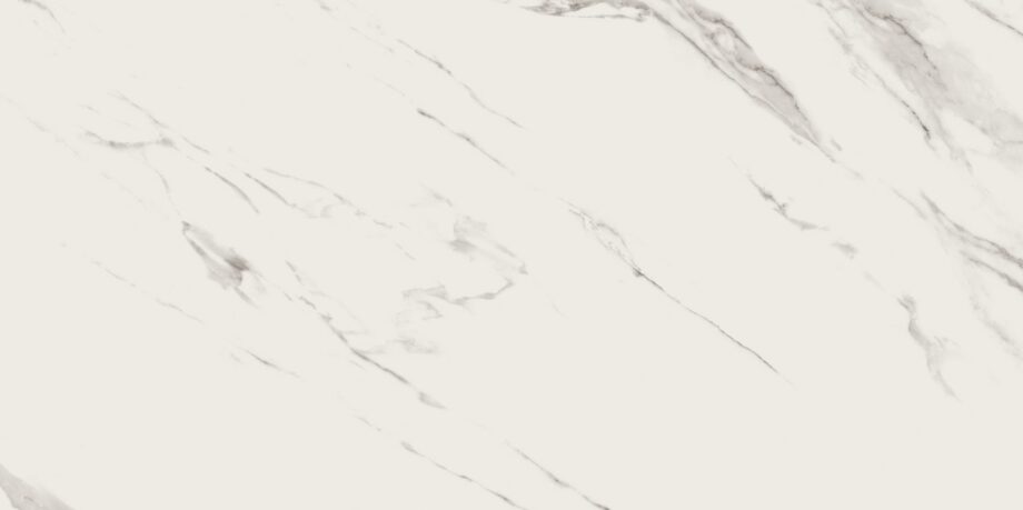 Сатинированная напольная плитка из керамогранита под мрамор Mistari White, 60×120 см, 8 мм, белый Сатинированная напольная плитка из керамогранита под мрамор Mistari White, 60x120 см, 8 мм, белый