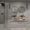 Матовая напольная плитка из керамогранита под мрамор Tau Elite Gray, 30×60 см, 9 мм, серый, R10, ректифицированная – фото 2 Полированная напольная плитка из керамогранита под мрамор Tau Elite Gray Pol, 60x120 см, 10,5 мм, серый, ректифицированная – 2