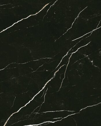 Матовая напольная плитка из керамогранита под мрамор Tau Elite Black, 90x180 см, 11 мм, чёрный, R10, ректифицированная