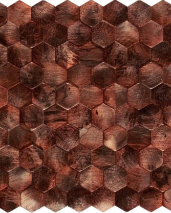 Металлическая мозаика Dune Corten, 26x30,2 см, 6 мм