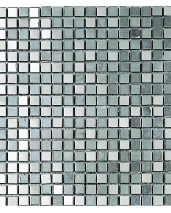 Металлическая мозаика Dune Metalic Silver, 30,1x30,1 см, 8 мм