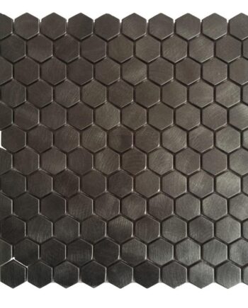 Металлическая мозаика Dune Reflections Gunmetal, 29x30,5 см, 8 мм