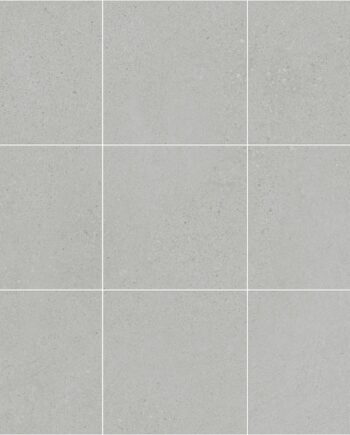 Мозаичная плитка из керамогранита под бетон Tau Integra Silver 10x10, 30x30 см, серебристо-серый