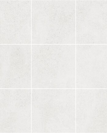 Мозаичная плитка из керамогранита под бетон Tau Integra White 10x10, 30x30 см, белый