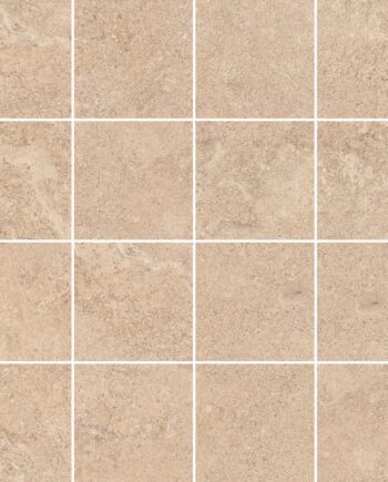 Мозаичная плитка из керамогранита под камень Tau Dorset Sand 7x7, 30x30 см, песочно-бежевый