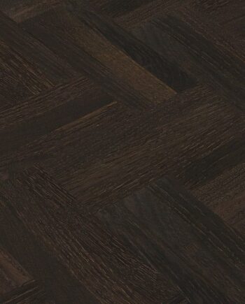 Мозаичный паркет копчёный дуб Naturell, тройная ёлочка, без покрытия, 8 x 22,86 x 160 мм