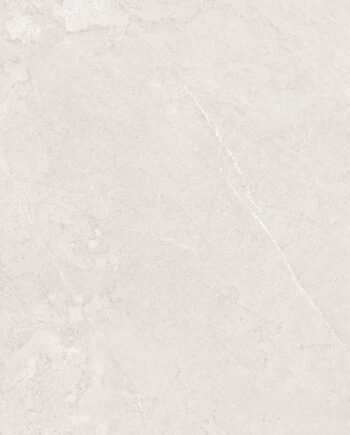 Мягкая матовая напольная плитка из керамогранита под камень Tau Lithos Soft White, 100x100 см, белый, ректифицированная