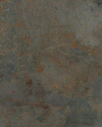 Напольная плитка из керамогранита под ржавый металл Dune Diurne Oxide, 60x120 см, 10 мм, ржаво-коричневый