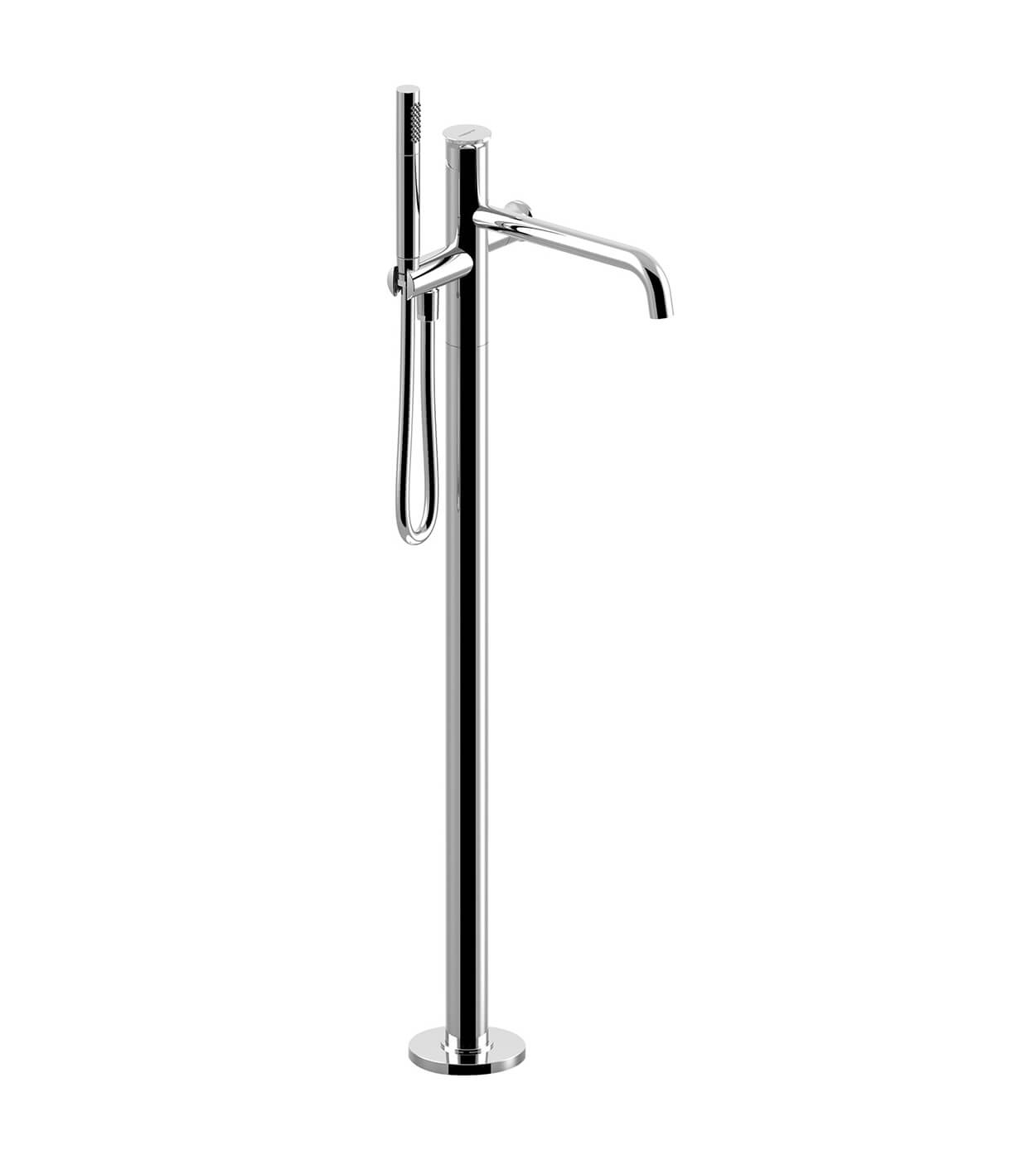 Напольный смеситель для ванны Emmevi Filobrass 85030 с ручным душем – 2