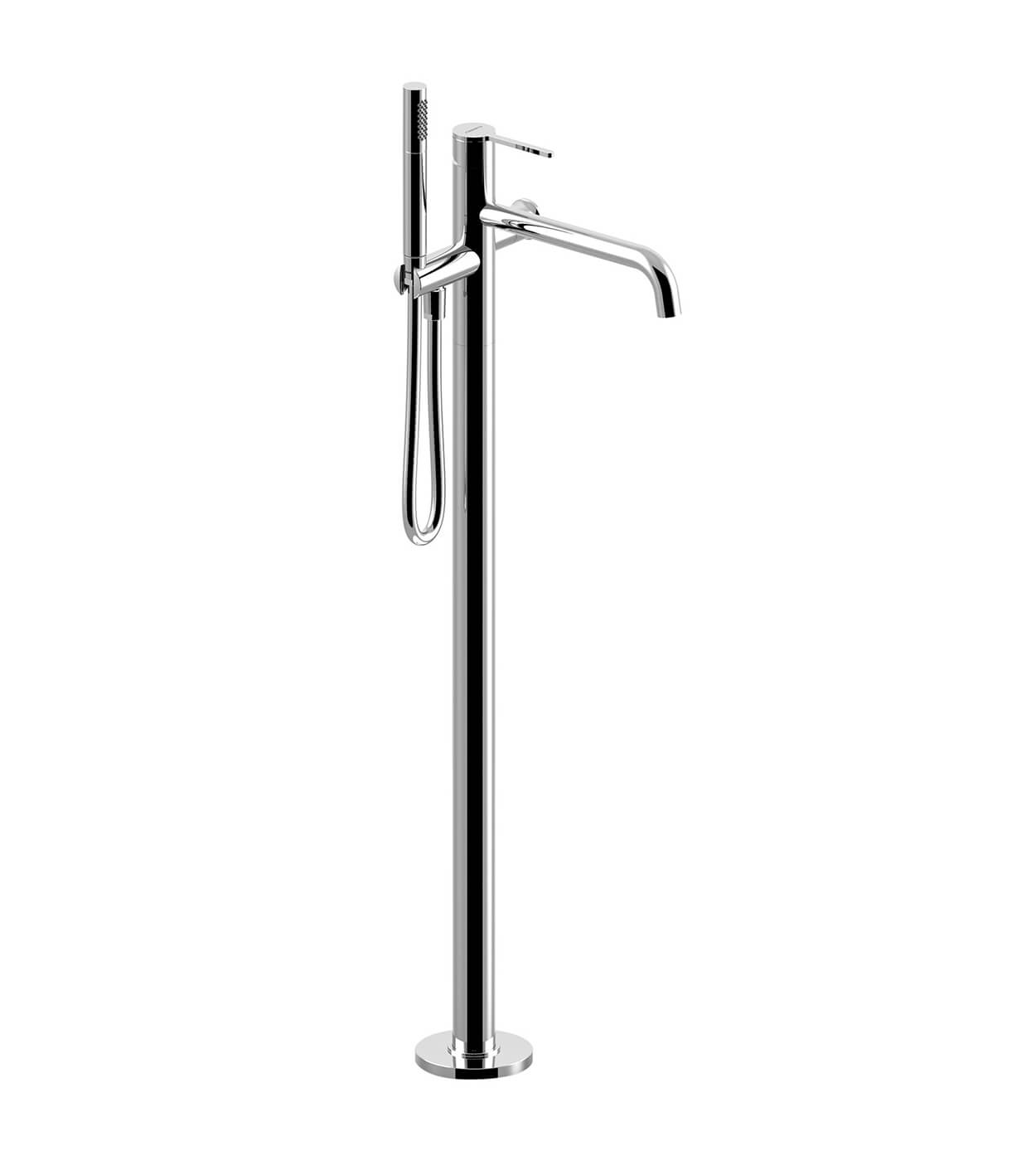 Напольный смеситель для ванны Emmevi Filobrass 85030 с ручным душем