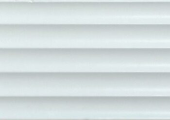Настенная керамическая плитка с рифлёным рельефом Dune Ima Blanco, 10x40 см, 9 мм, белый