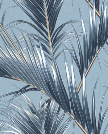 Настенная керамическая плитка с рисунком ABK Wide&Style Mini Palm, 60x120 см, 7 мм, матовая
