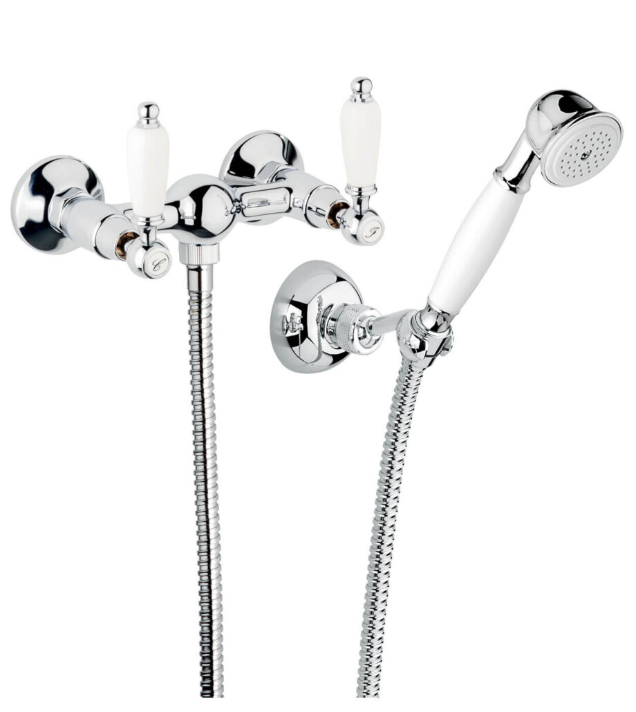 Настенный смеситель для душа Emmevi Decò Ceramic 121002, хром, смеситель + душевой комплект Настенный смеситель для душа Emmevi Decò Ceramic 121002 – 2