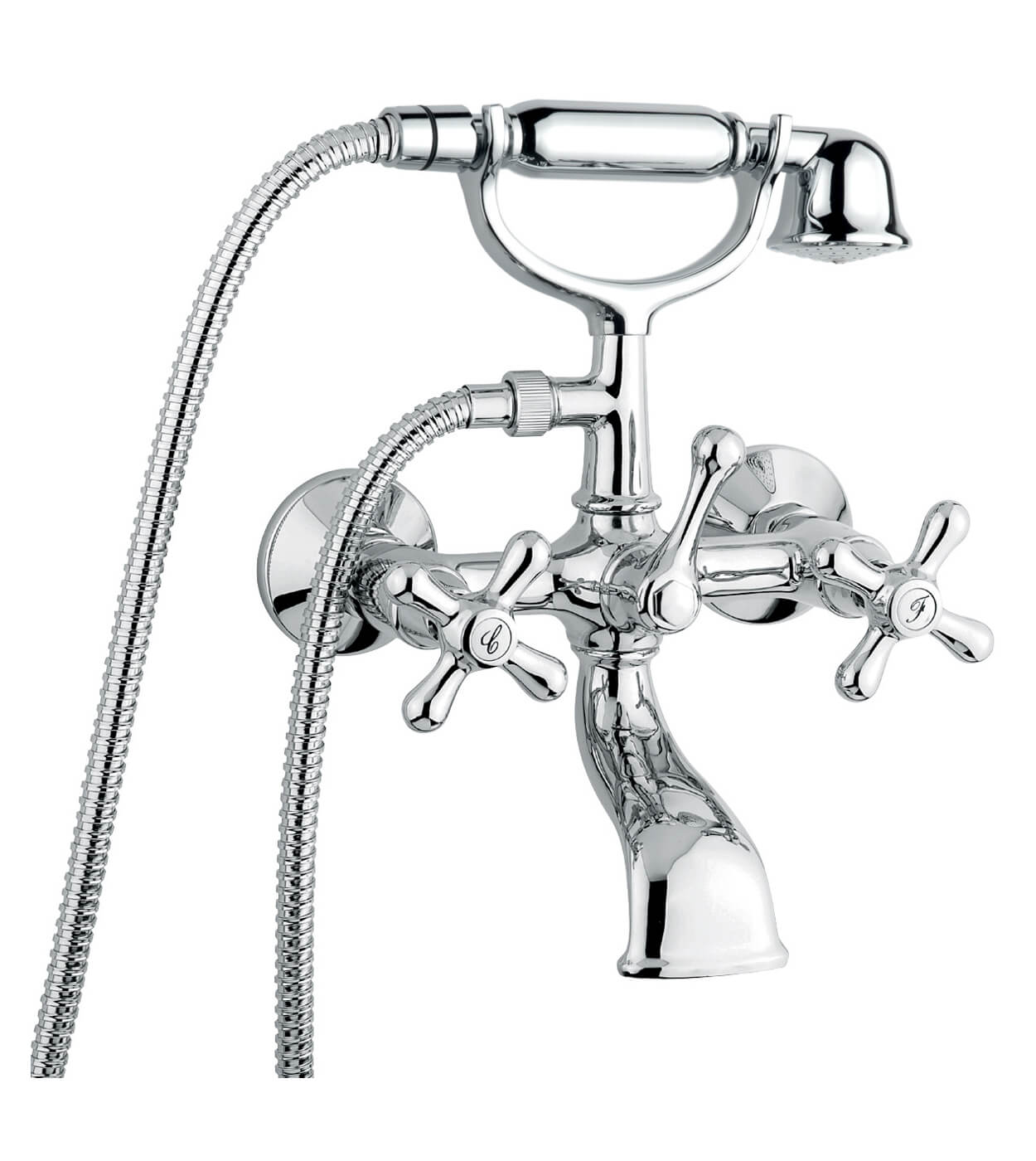 Настенный смеситель для ванны Emmevi Decò Classic 12011