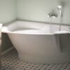 Угловая ванна PAA TRE 150 D 150×100 cm, литьевой камень – фото 2 Угловая ванна PAA TRE 150 D 150x100 cm, литьевой камень – 2