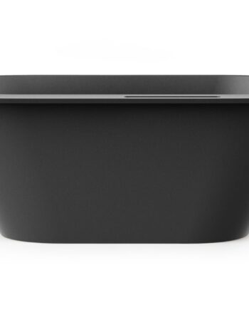 Отдельностоящая ванна PAA DECO RIM 166x81 cm, Graphite