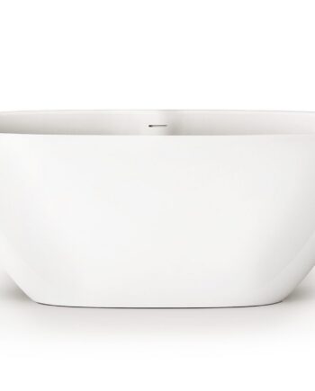 Отдельностоящая ванна PAA PERLA 160, литьевой камень