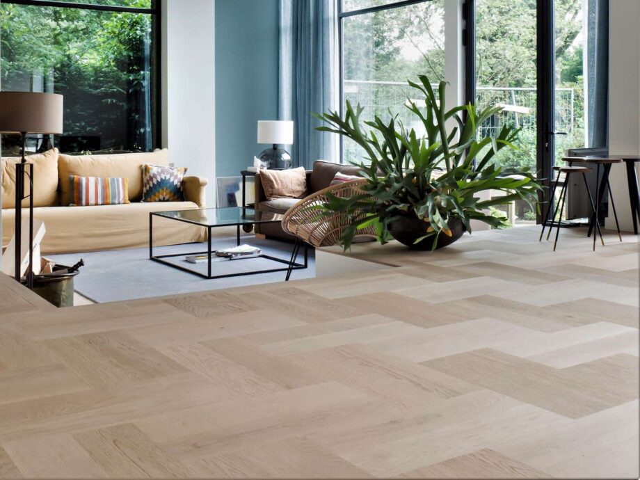 Паркет Bauwerk Formpark Quadrato дуб Crema 14 B-Protect брашированный – интерьер Паркет Bauwerk Formpark Quadrato дуб Crema 14 B-Protect брашированный – 2