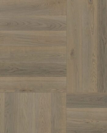 Паркет Дуб, ter Hürne, Oak smoke grey, брашированная, V-образная фаскa, натуральное масло