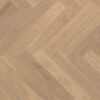 Паркет Дуб, ter Hürne, паркет елочкой, raw oak herringbone, брашированная, V-образная фаскa, особенно матовый лак