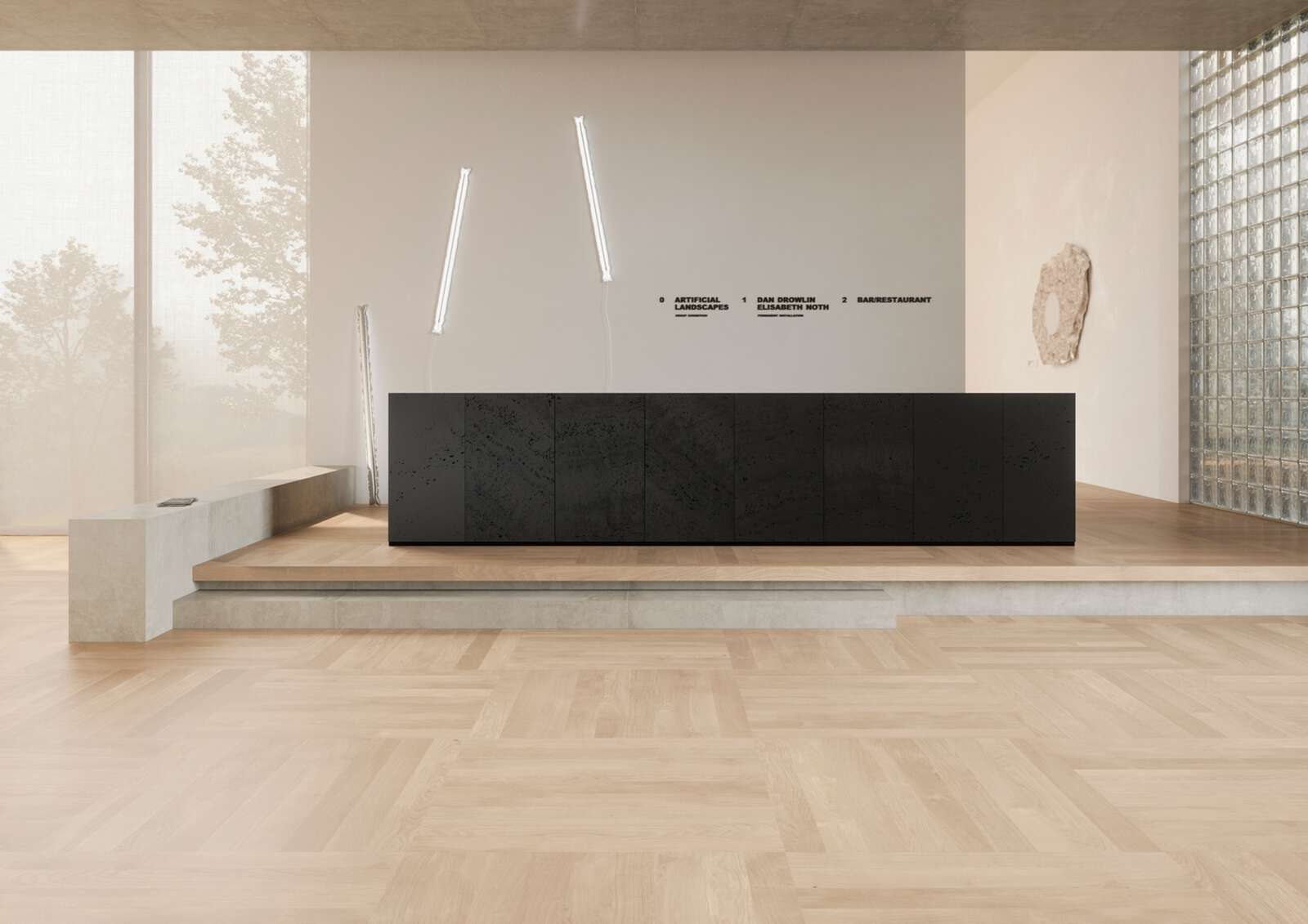 Паркет ёлочка Bauwerk Cleverpark 900 дуб Farina 34 B-Protect брашированный – 2