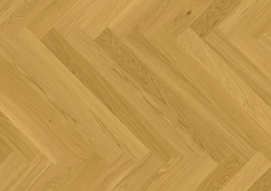 Паркет ёлочкой Bauwerk Cleverpark 900 дуб натур 14 матовый лак шлифованный – вид доски Паркет ёлочкой Bauwerk Cleverpark 900 дуб натур 14 матовый лак шлифованный