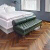 Паркет ёлочкой Bauwerk Unopark копчёный дуб 14 матовый лак шлифованный – интерьер Паркет ёлочкой Bauwerk Unopark копчёный дуб 14 матовый лак шлифованный – 2