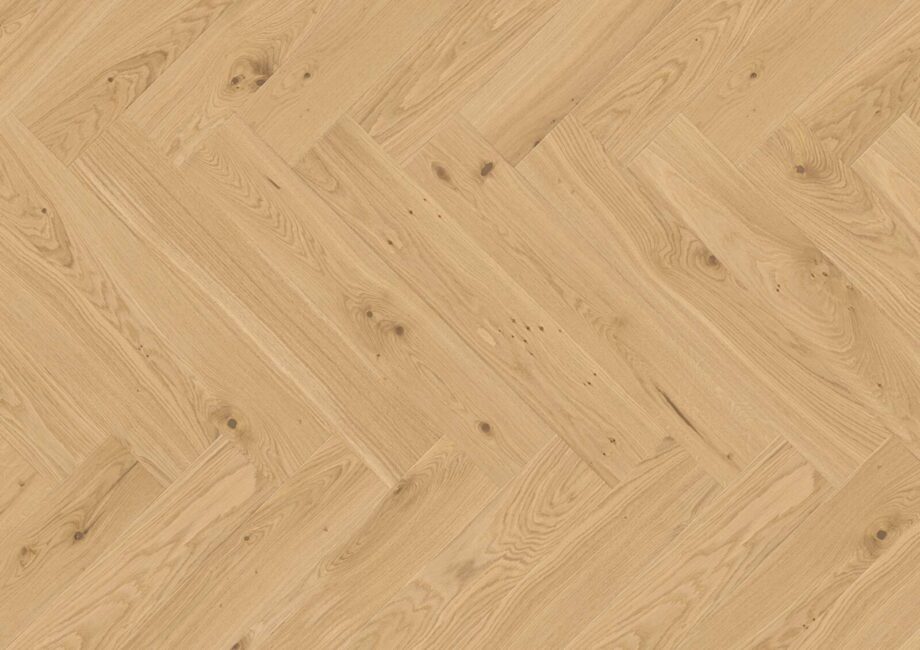 Паркет ёлочкой Bauwerk Vectorpark дуб Crema 35 B-Protect шлифованный – вид доски Паркет ёлочкой Bauwerk Vectorpark дуб Crema 35 B-Protect шлифованный