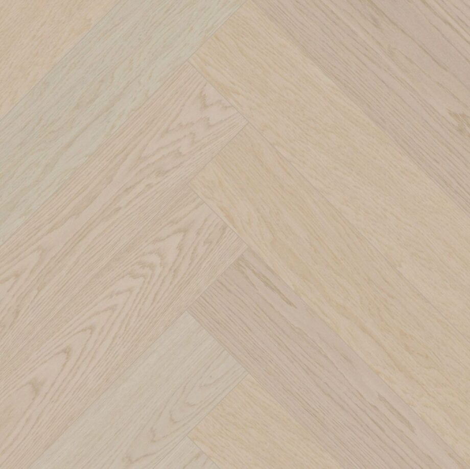 Паркет ёлочкой дуб Esta Nova Eco Elite Pearl экстраматовый лак