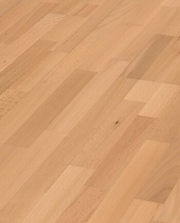 Паркетная доска бук Steamed beech harmonious, 3-полосы, лак