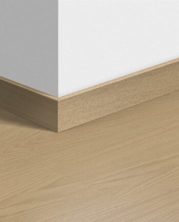 Плинтус Quick-Step Beige Varnished Oak для ламината, МДФ, 12x58x2400 мм