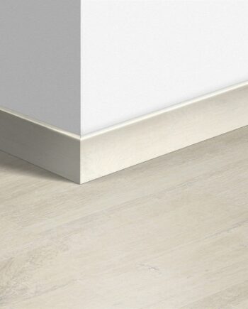 Плинтус Quick-Step Charlotte Oak White для ламината, МДФ, 12x58x2400 мм