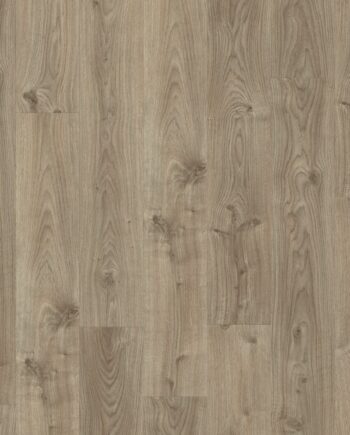 Плитка ПВХ Виниловая LVT QUICK STEP, Balance Click, Cottage oak brown grey, дуб, фаска