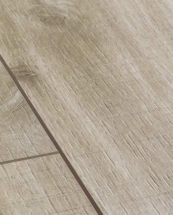 Плитка ПВХ Виниловая LVT QUICK STEP, Balance Click Plus , Дуб каньон светло-коричневый пилёный, фаска