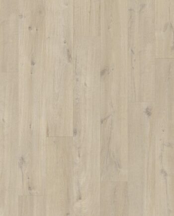 Плитка ПВХ Виниловая LVT QUICK STEP, Pulse Click, Дуб Cotton oak beige, фаска