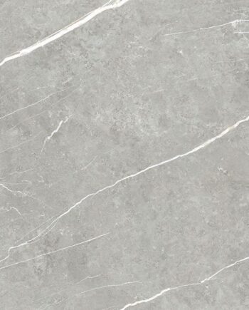 Полированная напольная плитка из керамогранита под мрамор Tau Elite Gray Pol, 60x60 см, серый, ректифицированная