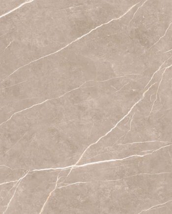 Полированная напольная плитка из керамогранита под мрамор Tau Elite Greige Pol, 120x120 см, 9 мм, серо-бежевый, ректифицированная
