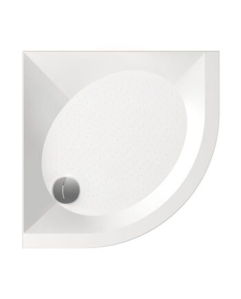 Полукруглый поддон PAA ART RO 80 R550, 80x80 см