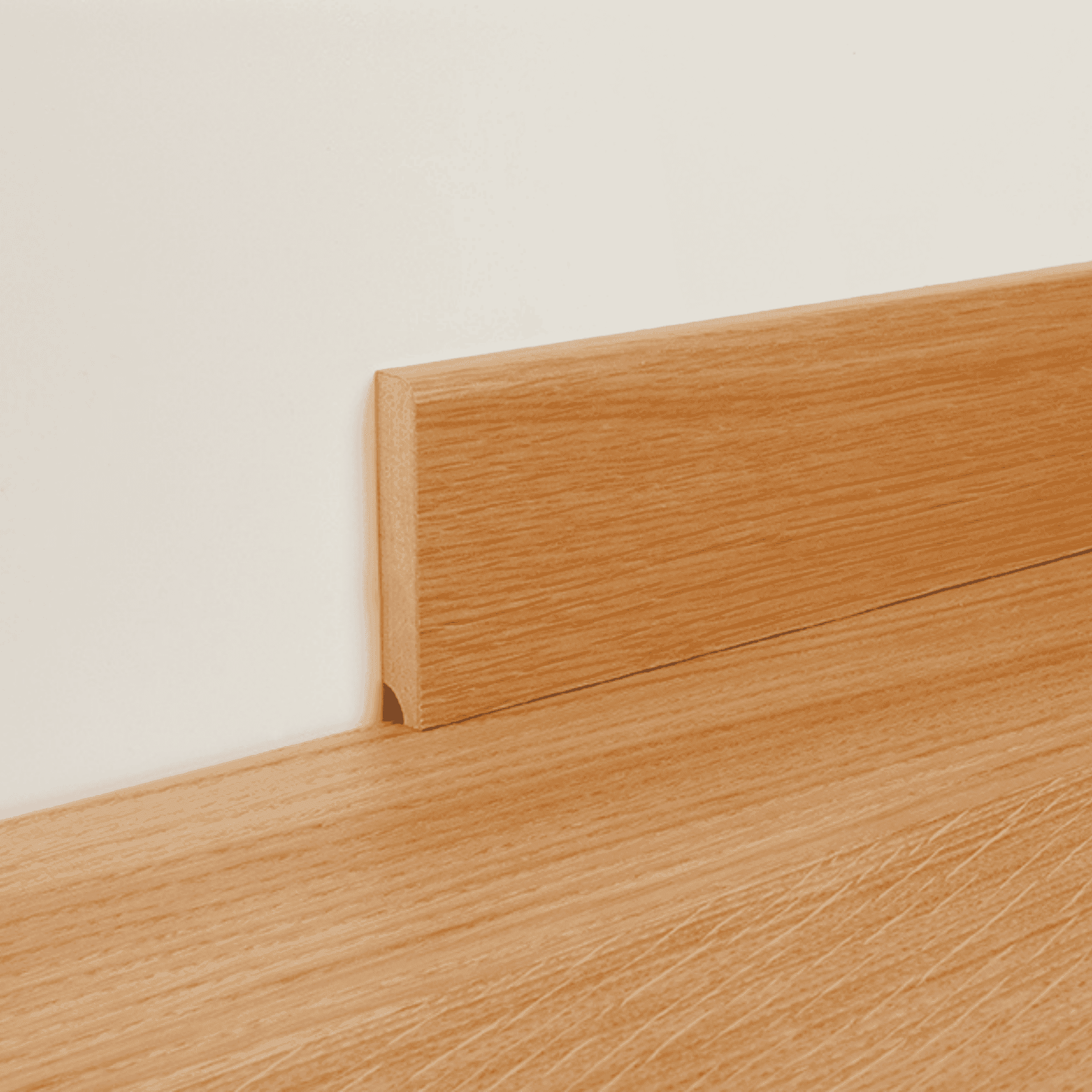 Шпонированный плинтус Parky Ivory Oak, дуб, влагостойкий МДФ, 2150 x 60 x 12 мм