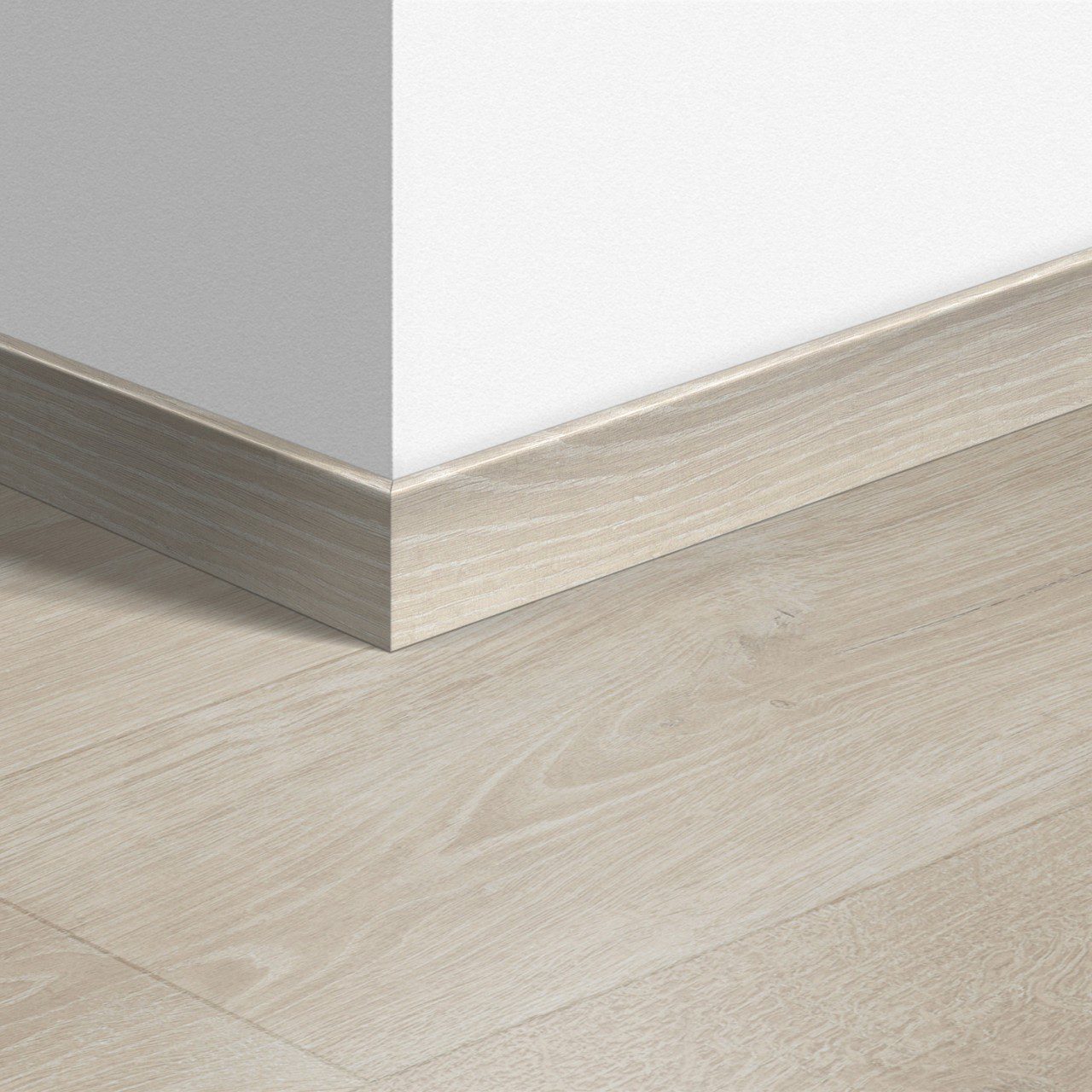 Плинтус Quick-Step Woodland Oak Light Grey для ламината, МДФ, 12x58x2400 мм