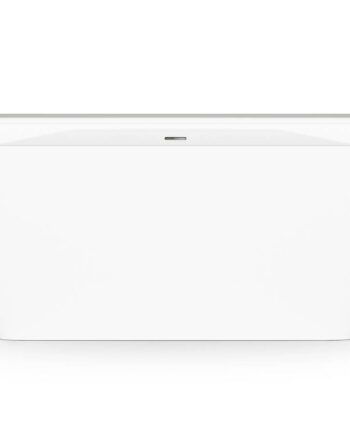 Пристенная ванна PAA QUADRO WALL, литьевой камень