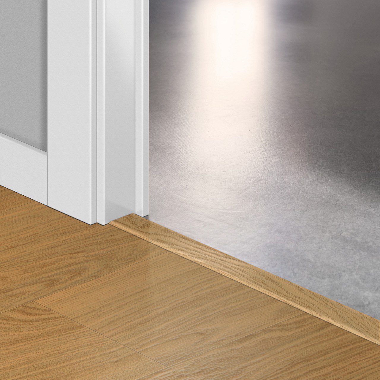 Профиль Incizo 5-в-1 Quick-Step Pure Oak Honey для жёсткого LVT винила (Alpha), 8x45x2000 мм