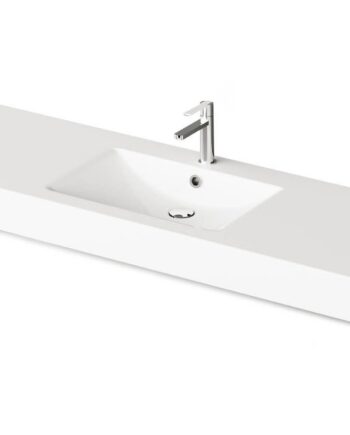 Раковина со столешницей PAA LONG STEP 150, чаша по центру