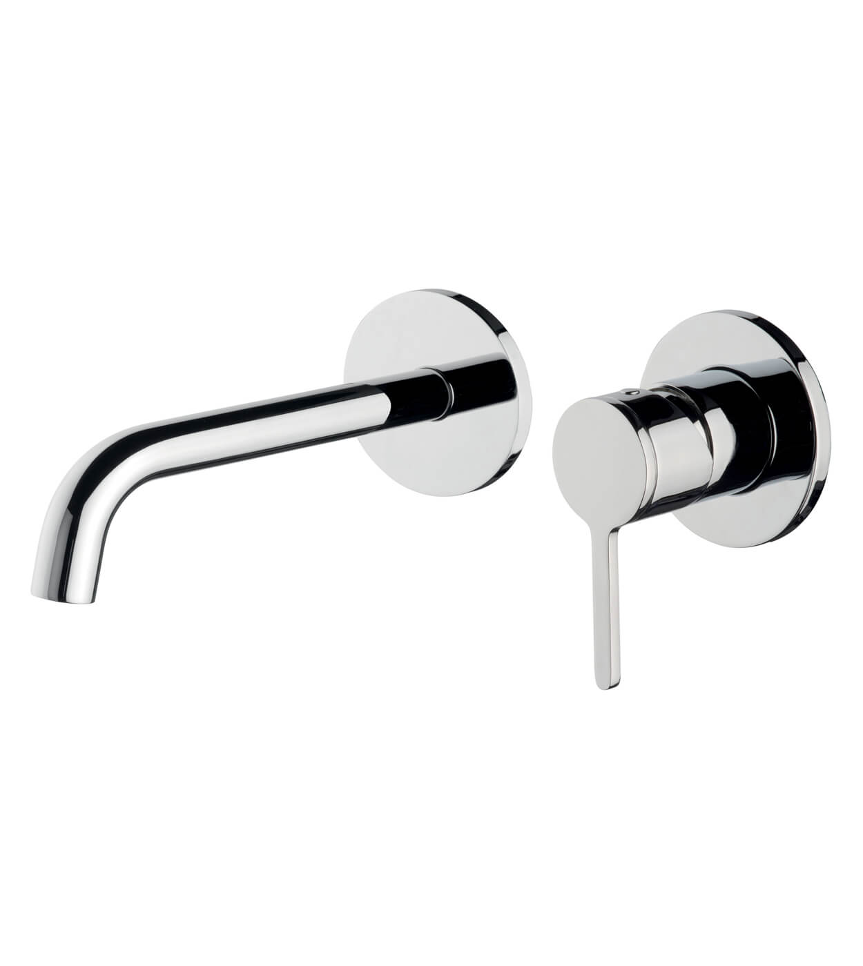 Встраиваемый смеситель для раковины Emmevi Filobrass 85155, раздельные розетки
